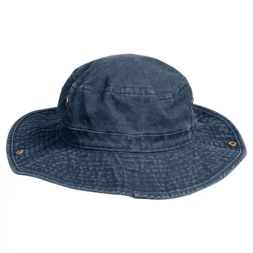 Washed Cotton Outdoor Hat Navy